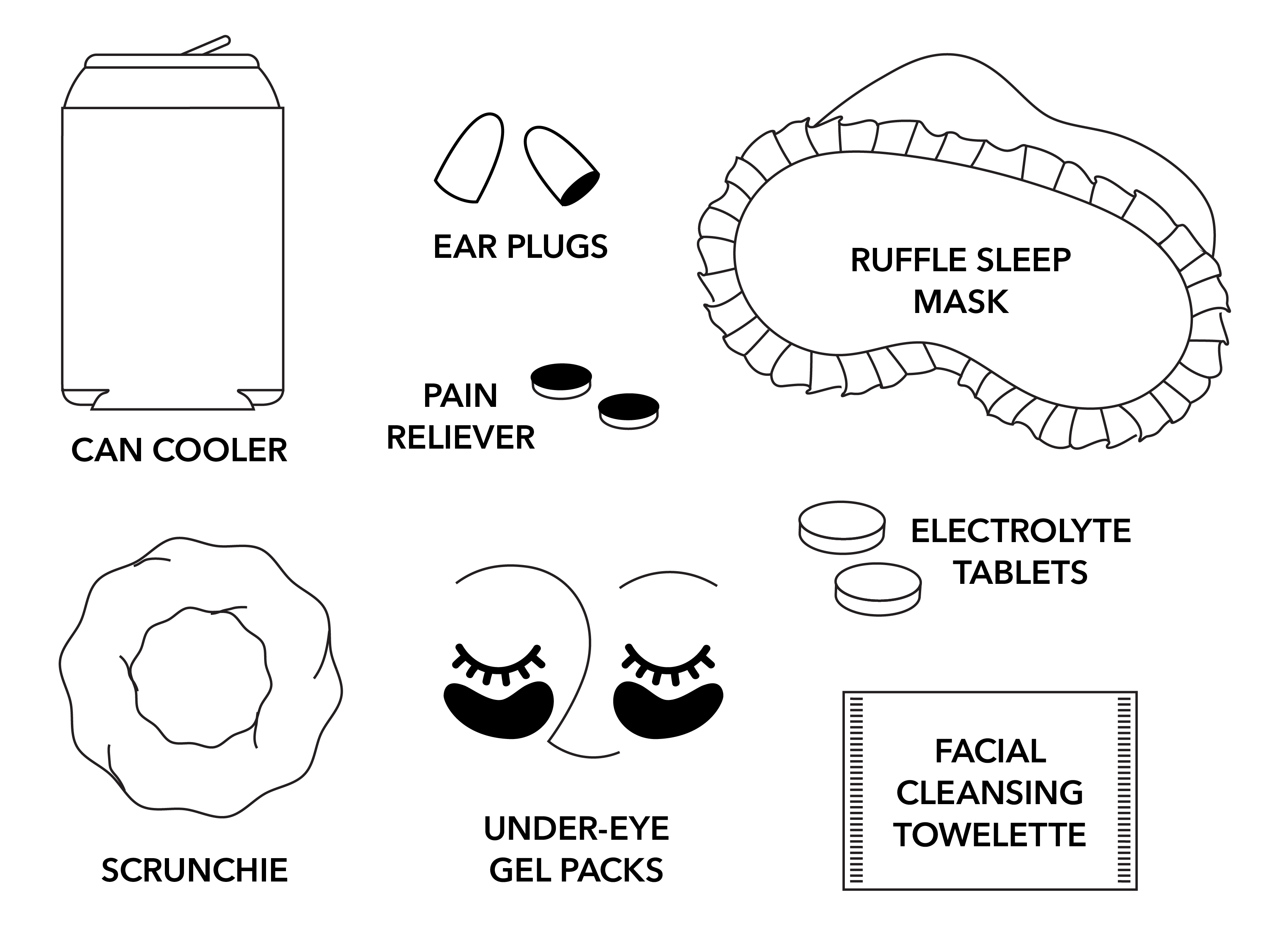 Last Toast on the Coast Bachelorette Kit
