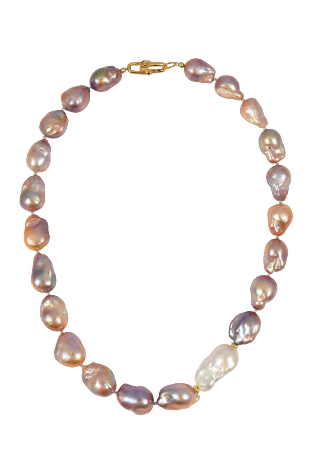 Blush Baroque Pearl Necklace