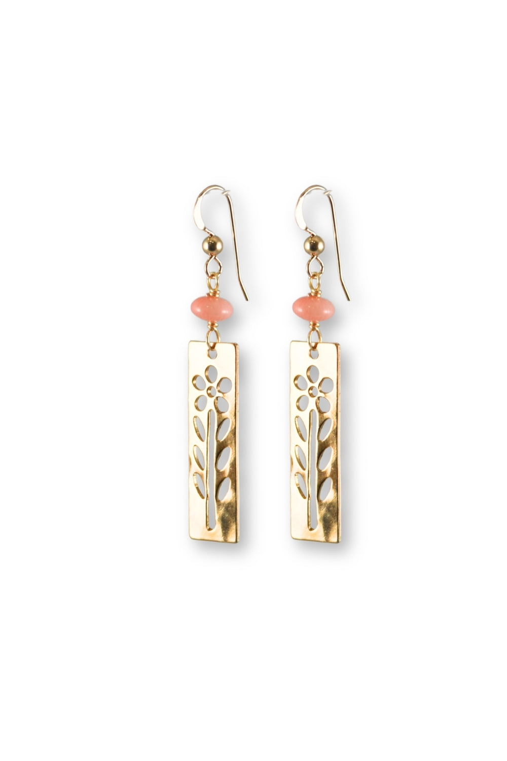 Small Flower Cutout Earrings