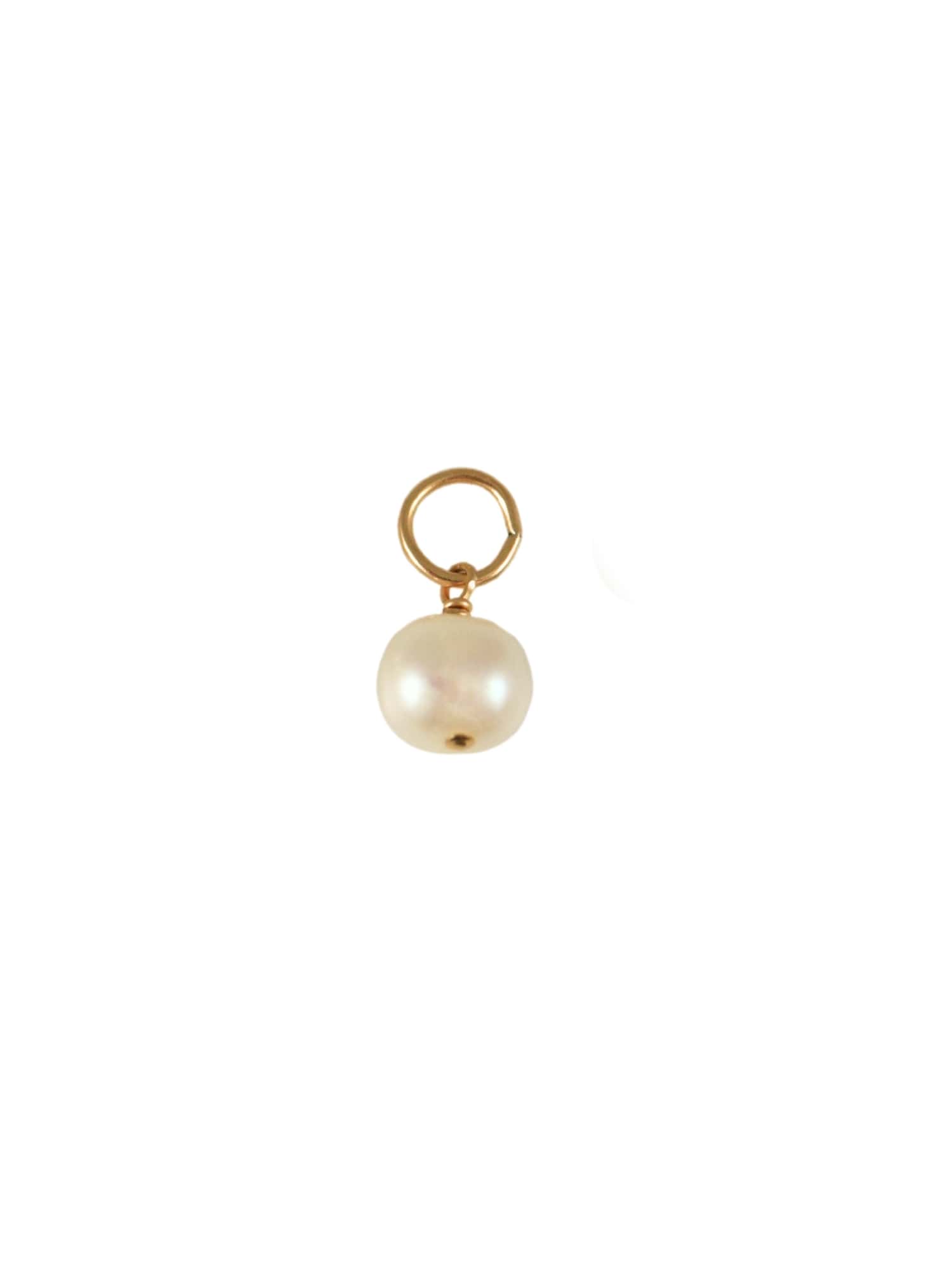 Mini Pearl Charm in gold filled