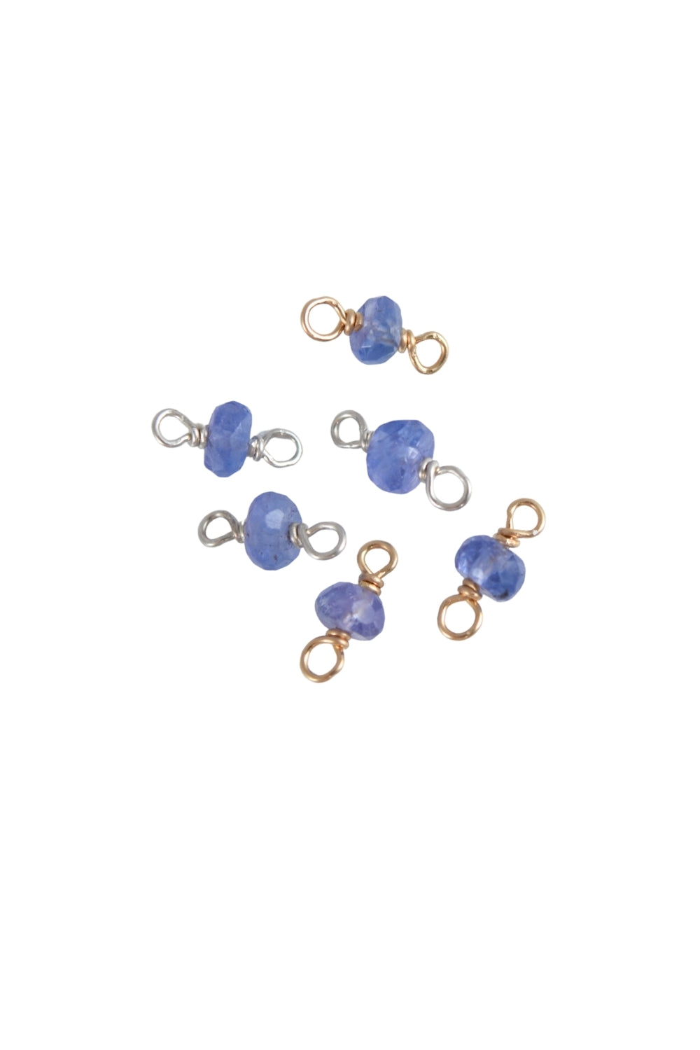 Tanzanite Charm for Permanent Jewelry