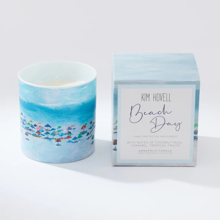 Beach Day Candle Kim Hovell 