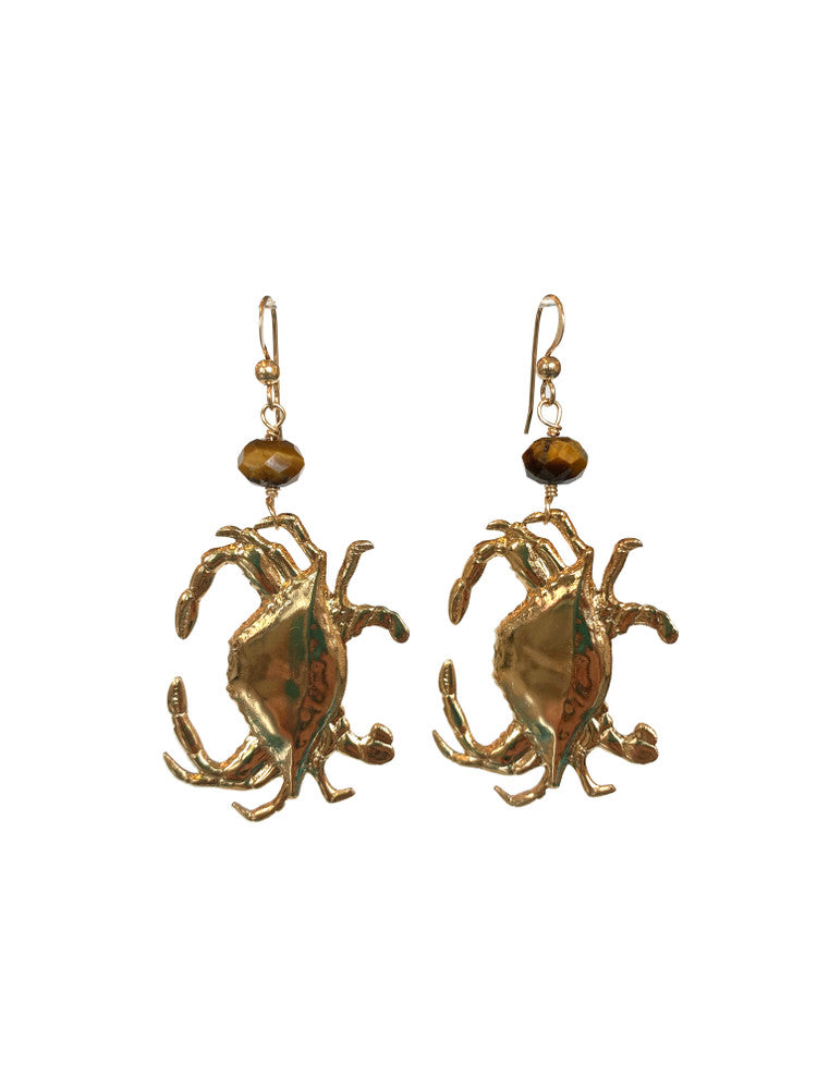 Carolina Crab Earrings