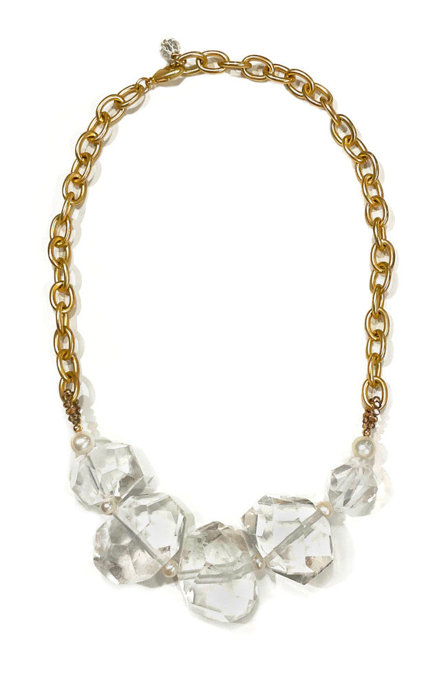 Crystal Craze Quartz Necklace