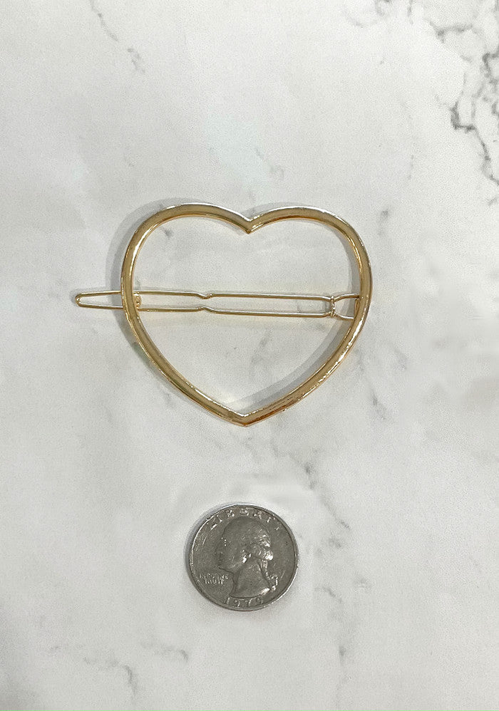 Heart Hair Clip